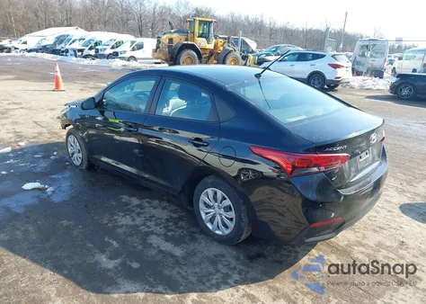 2022 Hyundai Accent Se из США, поврежденный, VIN 3KPC24A63NE170367